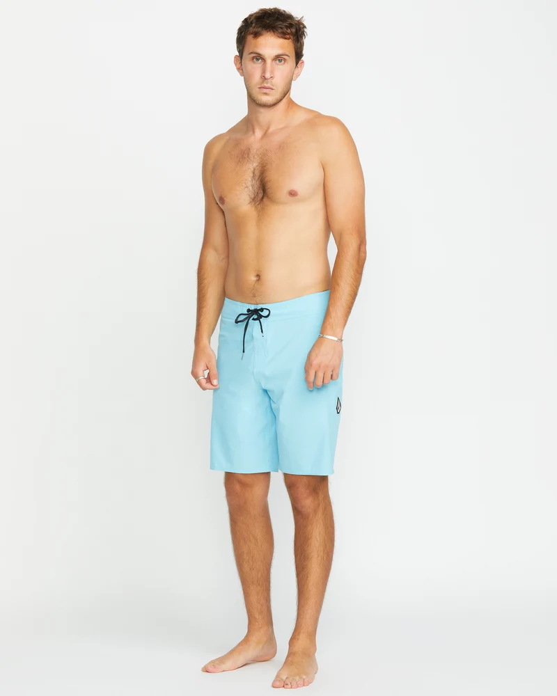 Lido Solid Mod 20" Boardshorts - RESIN BLUE