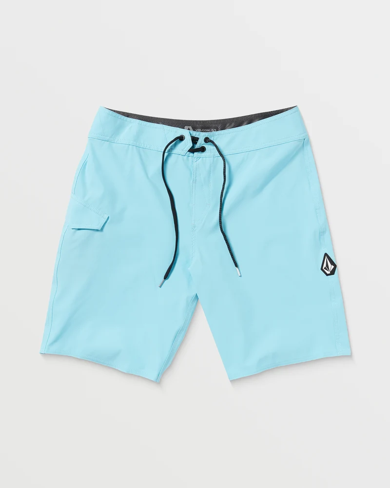 Lido Solid Mod 20" Boardshorts - RESIN BLUE