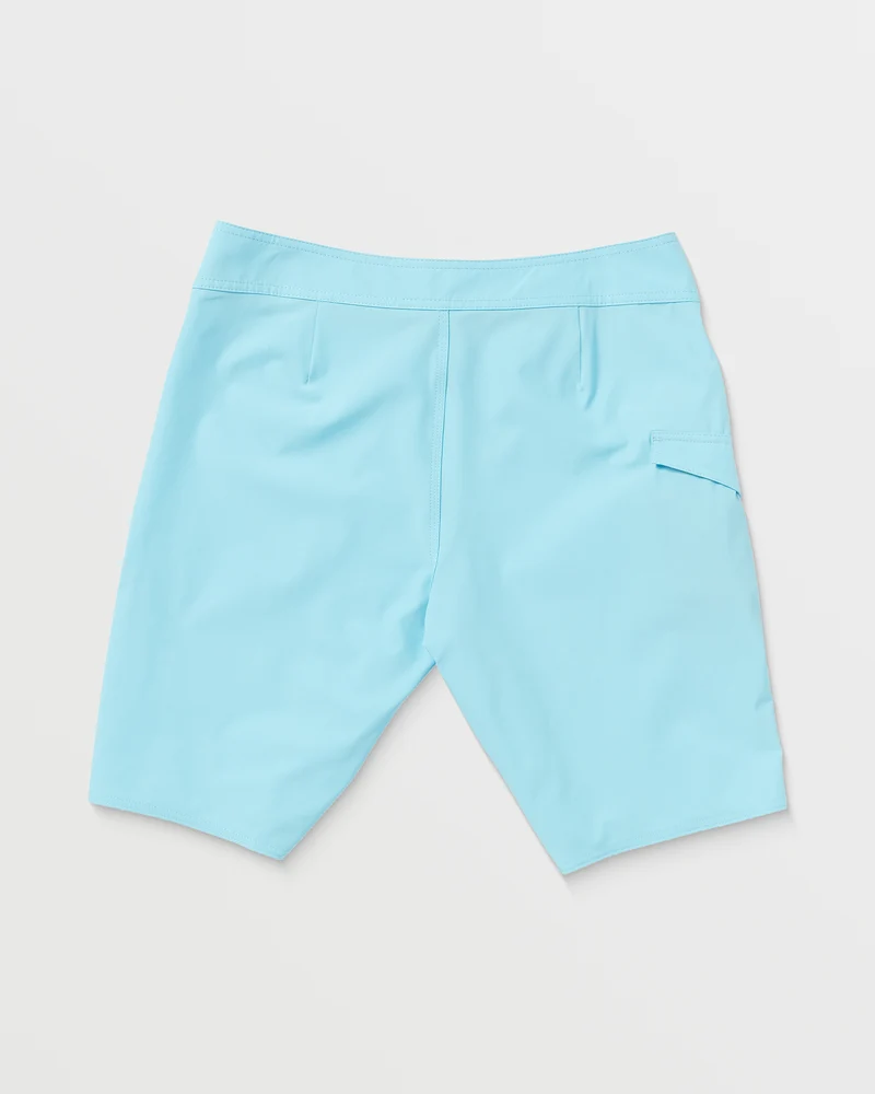 Lido Solid Mod 20" Boardshorts - RESIN BLUE