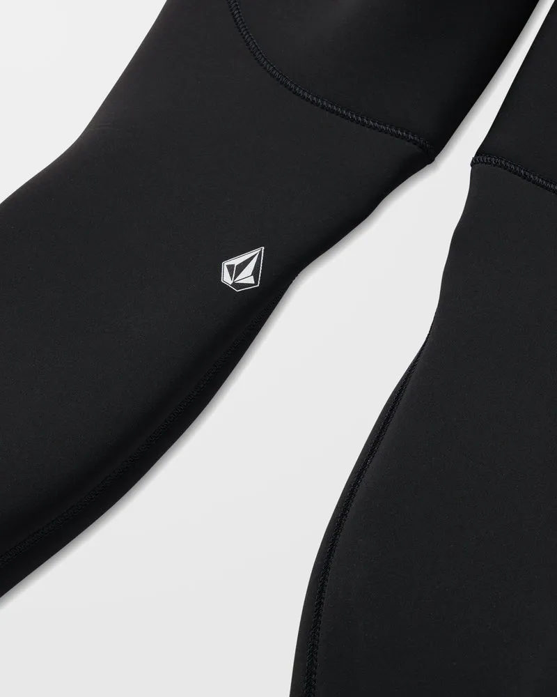 4/3Mm Chest Zip Neoprenanzug - Black
