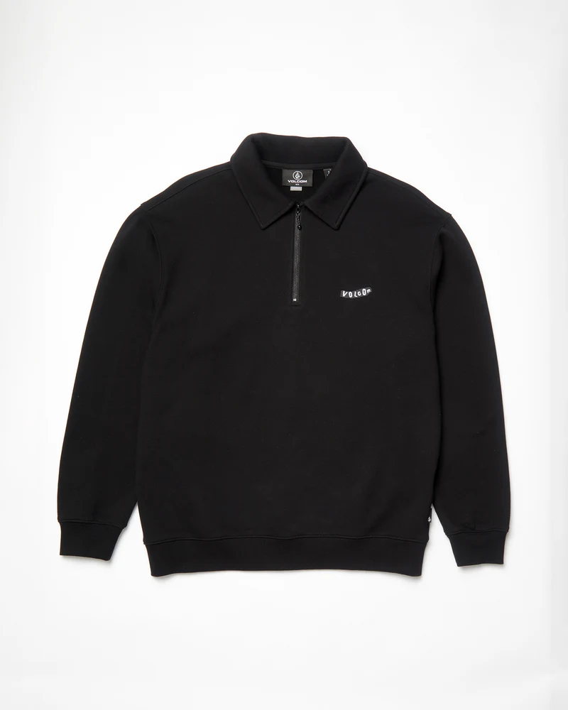 Nevermine Terry Pullover - BLACK