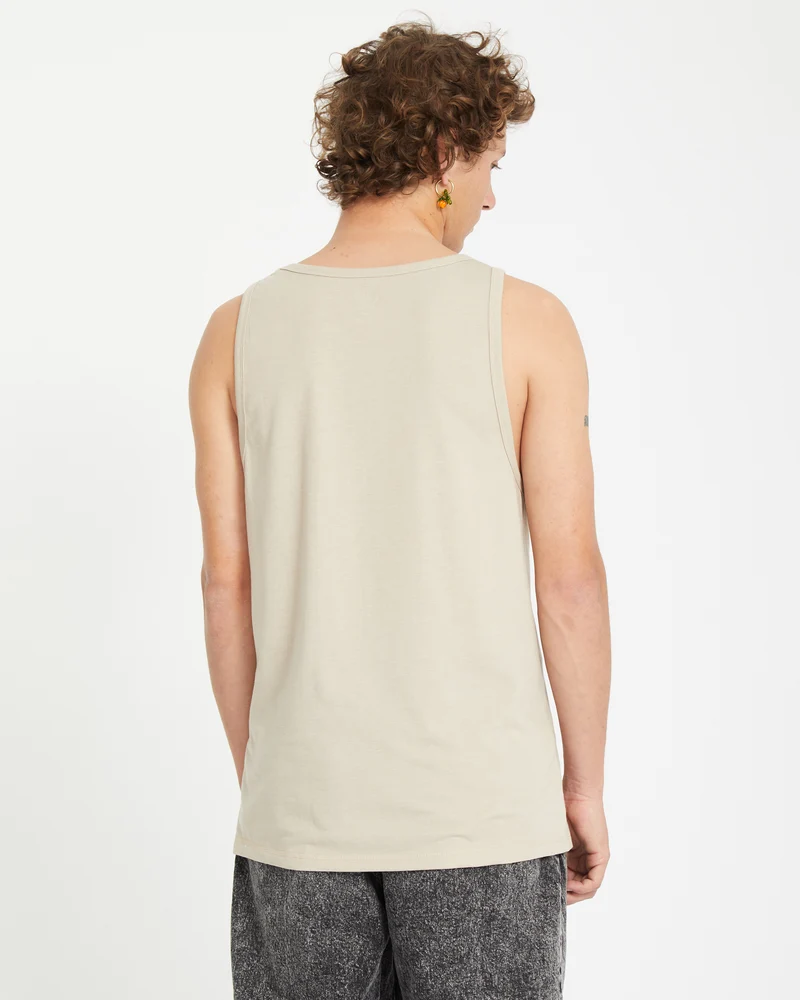 Pistol Stone Tanktop - LIGHT KHAKI