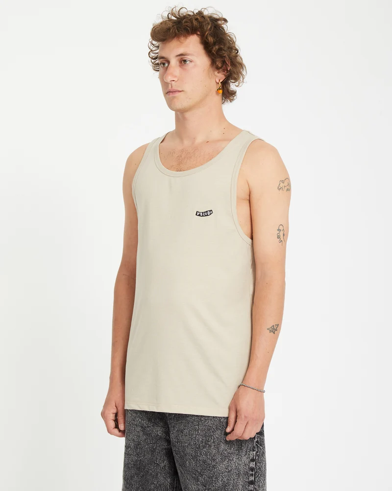 Pistol Stone Tanktop - LIGHT KHAKI