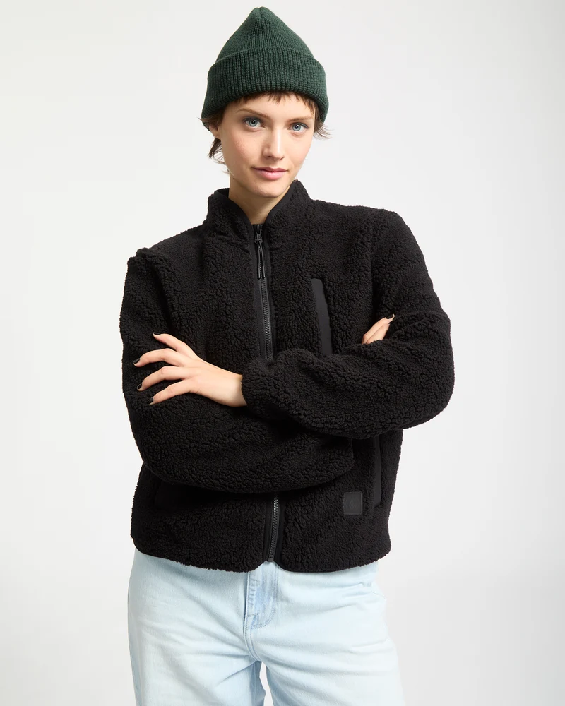 Wuzer Fuzzar Sweatshirt - Black