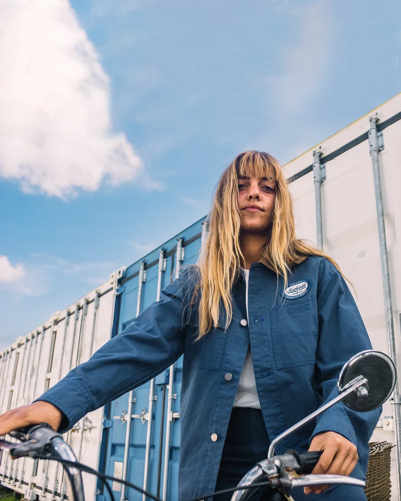 Full Cut Workwear Jacke - Harbor Blue