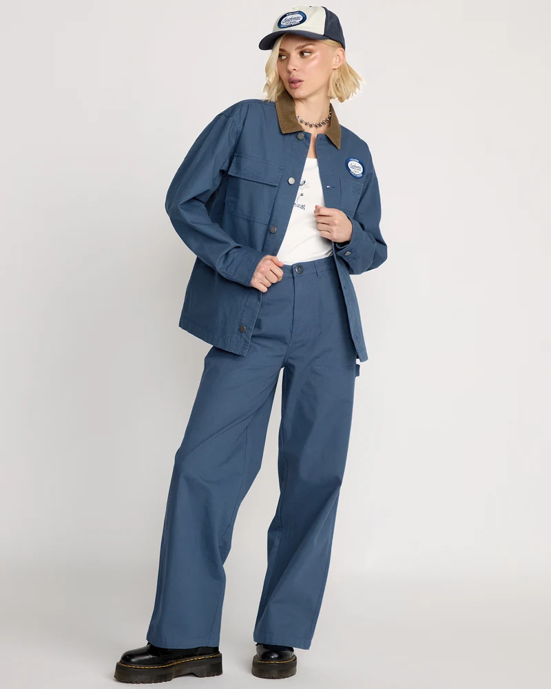 Full Cut Workwear Jacke - Harbor Blue