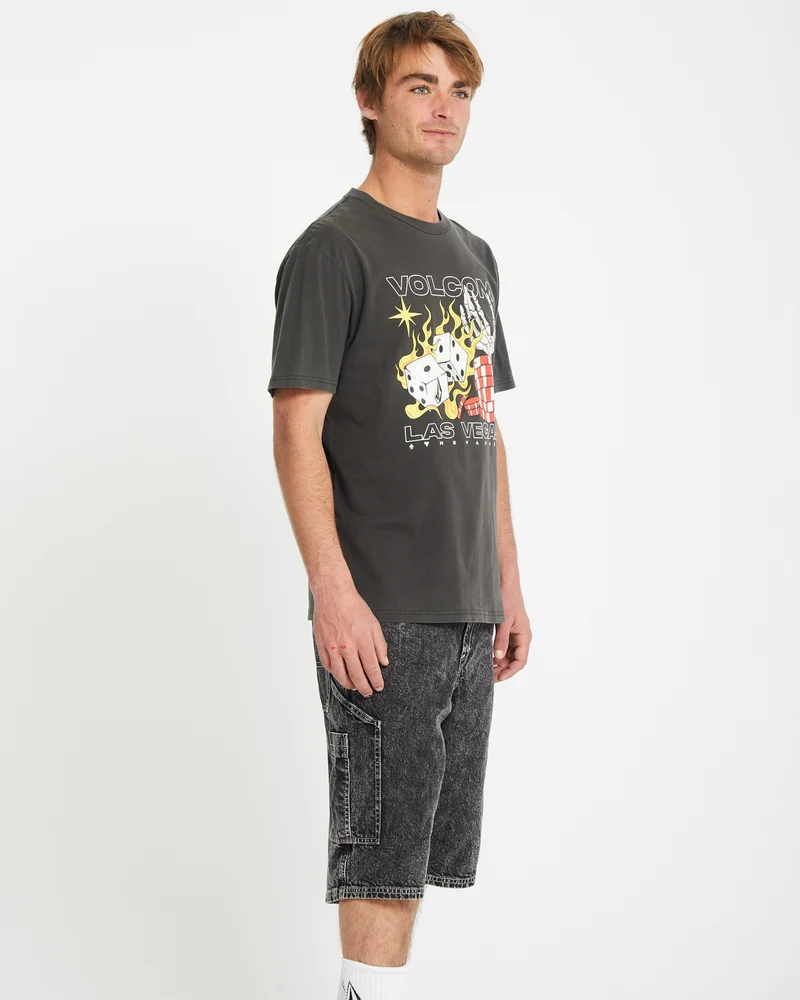 Pass Line T-shirt - BLACK