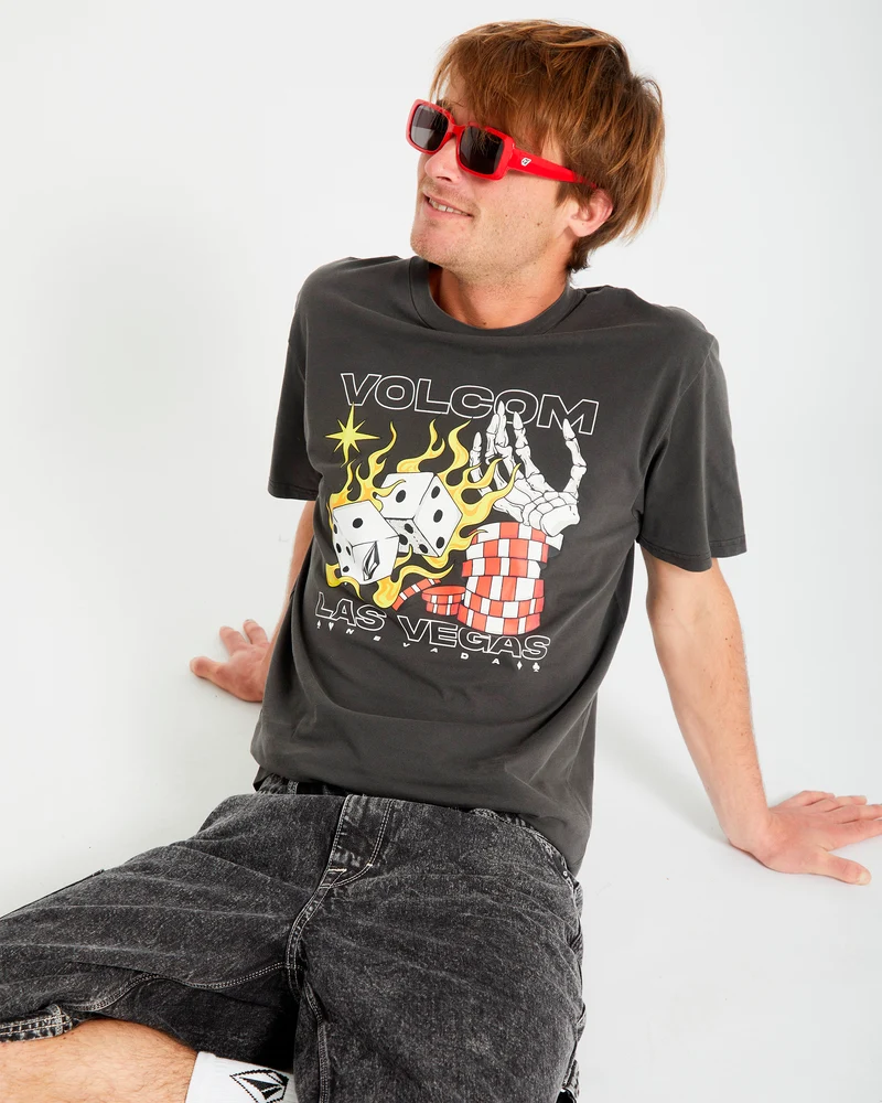Pass Line T-shirt - BLACK