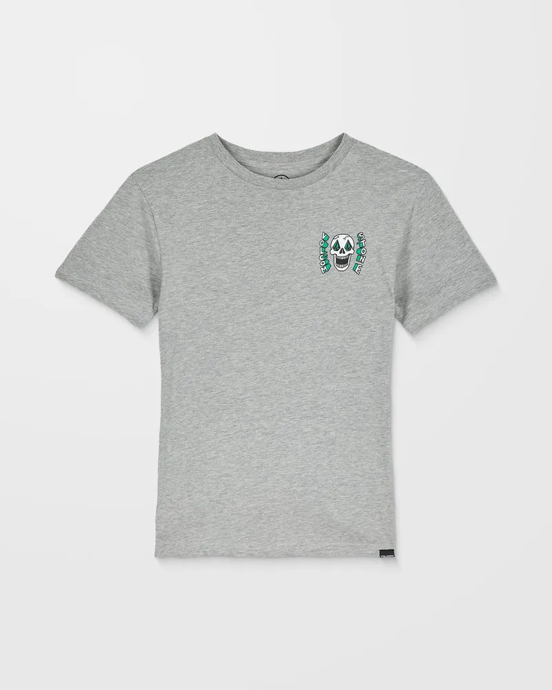 Skeltone T-Shirt - Heather Grey - (KINDER)