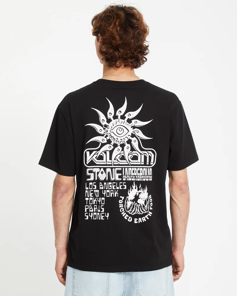 Realityfab T-shirt - BLACK