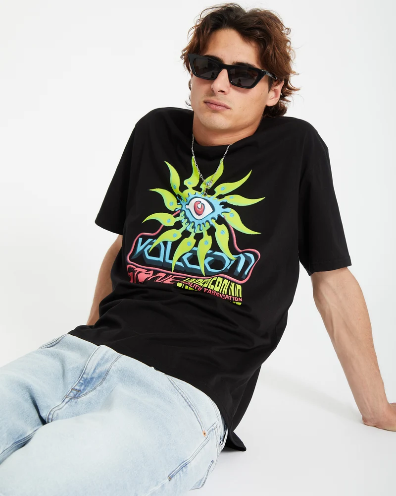 Realityfab T-shirt - BLACK