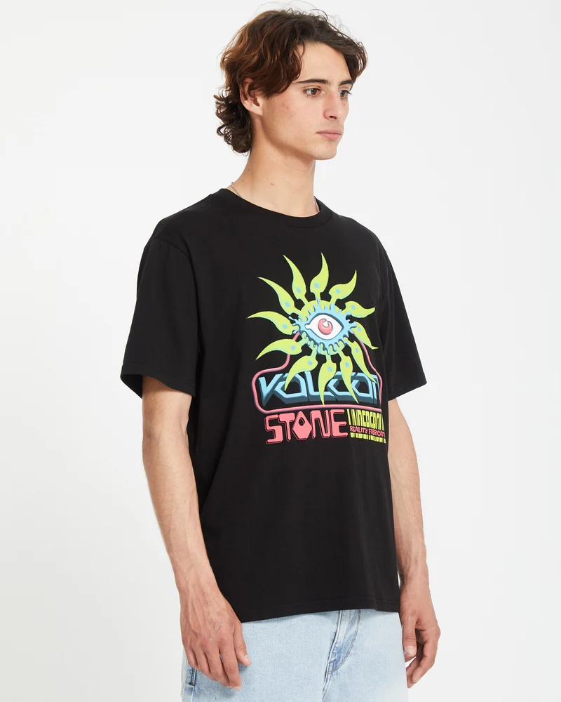 Realityfab T-shirt - BLACK