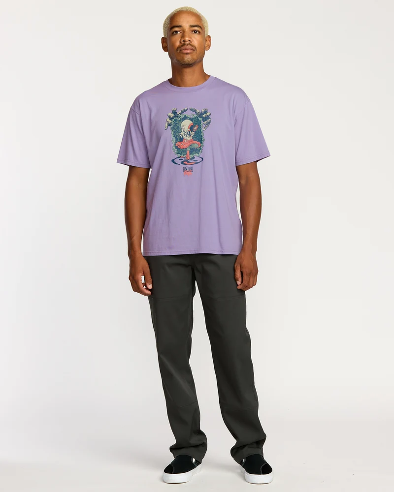 Stone Matter T-Shirt - Purple Ash