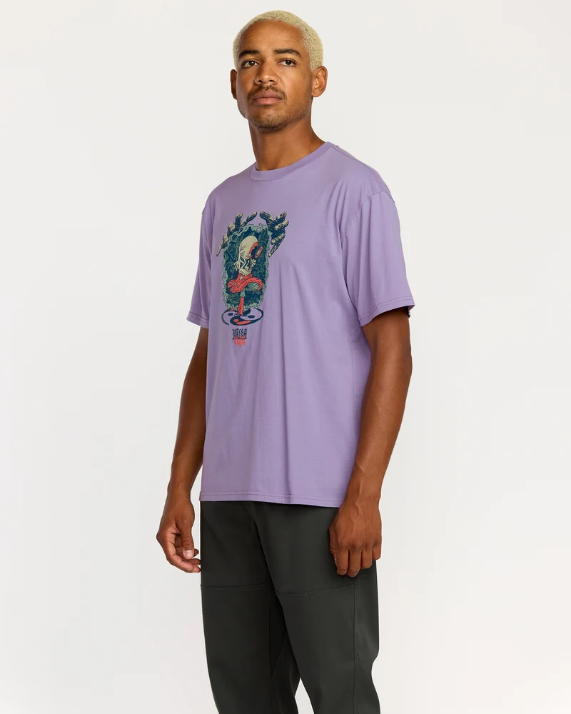 Stone Matter T-Shirt - Purple Ash