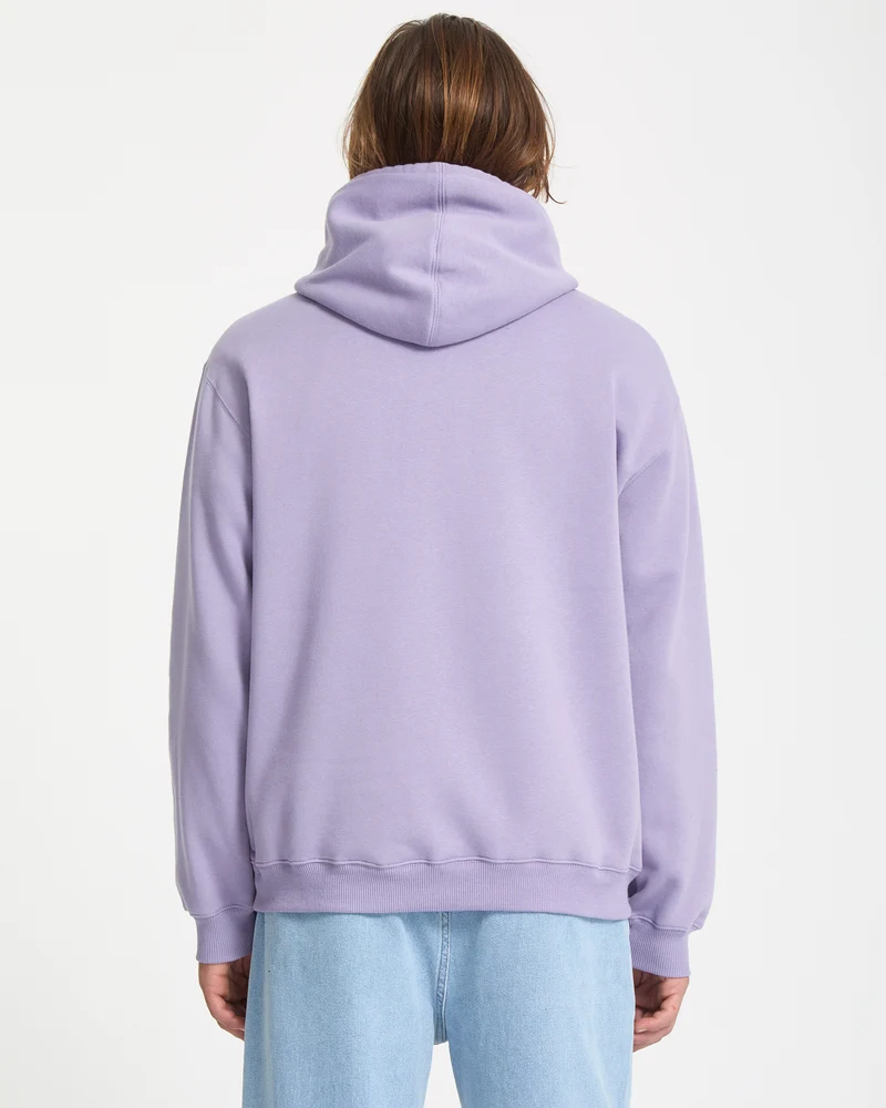 Single Stone Hoodie - Purple Ash