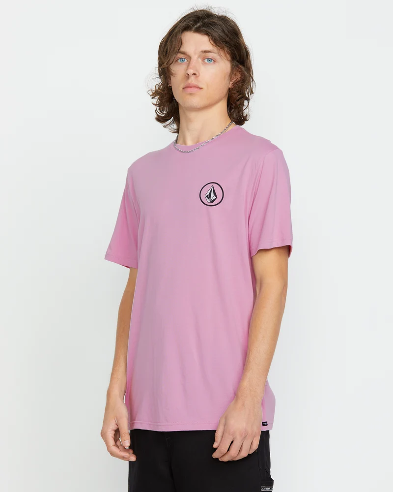 Iconic Stone T-shirt - STEEL PURPLE