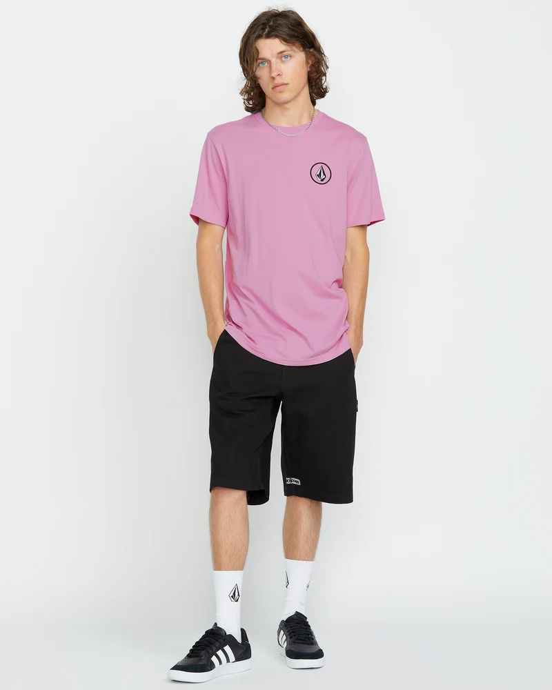Iconic Stone T-shirt - STEEL PURPLE