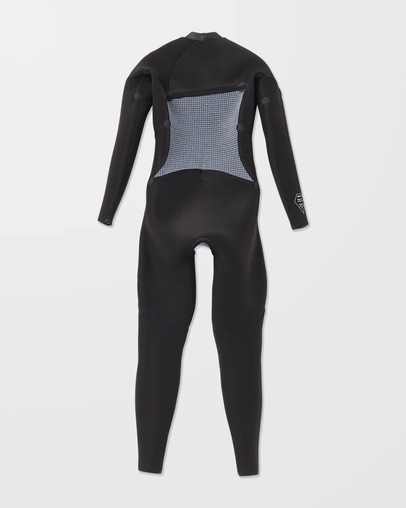 3/2Mm Chest Zip Neoprenanzug - Charcoal - (KINDER)