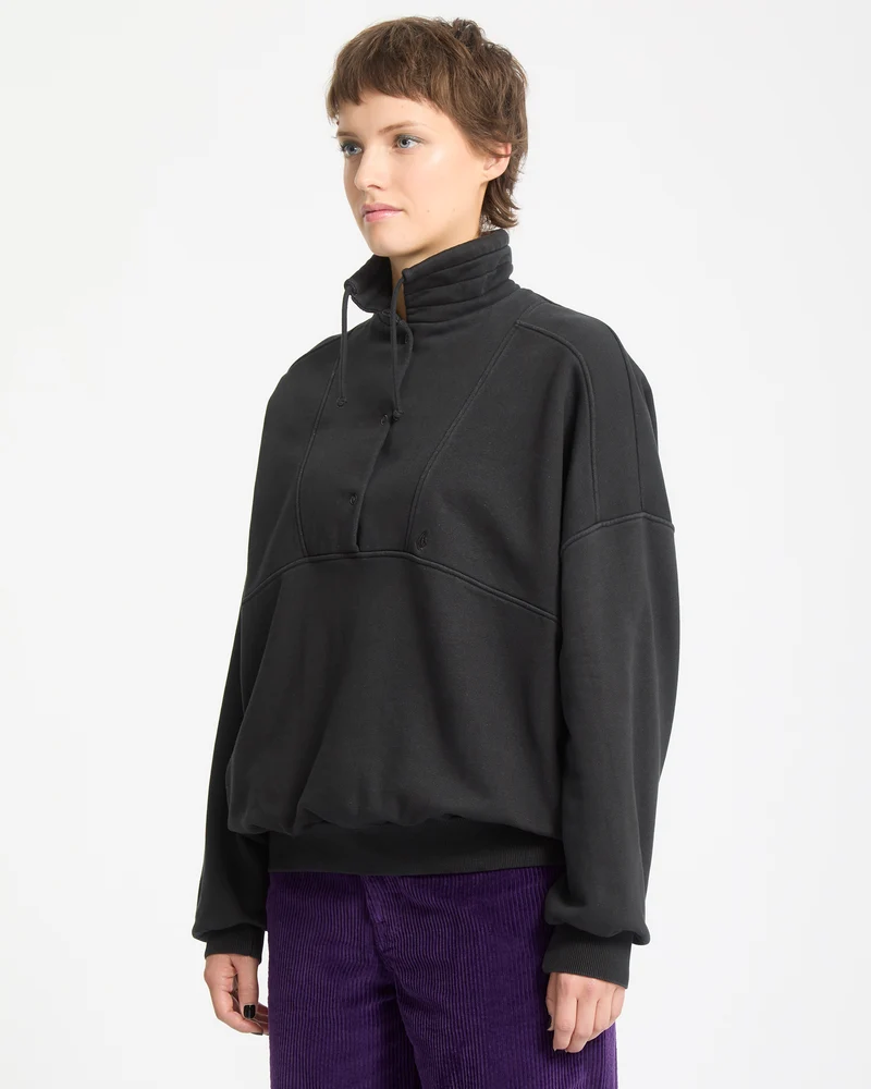 Reetrostone Sweatshirt - Vintage Black