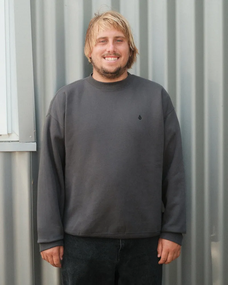 Single Stone Sweatshirt - Asphalt Black