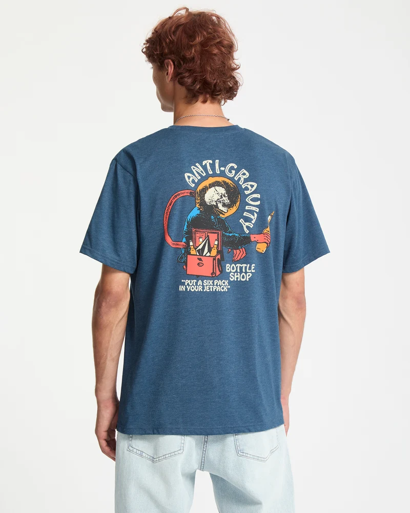 Anti Gravity T-Shirt - Cosmic Blue