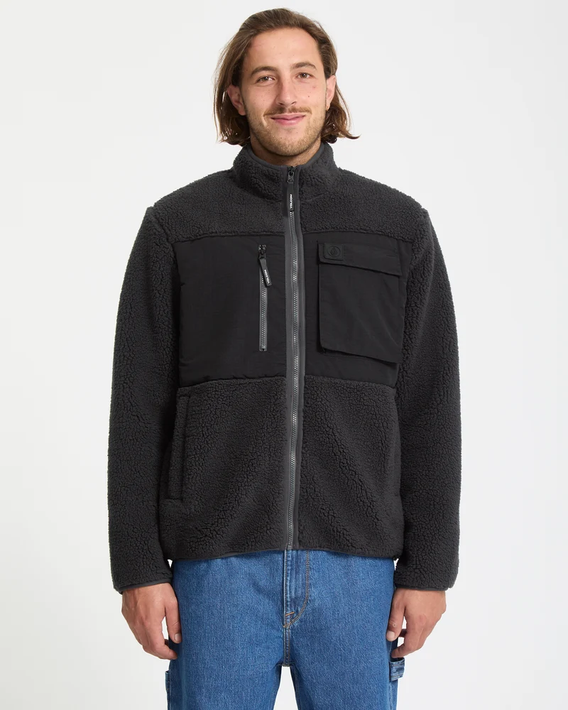 Storm Stone Kapuzenjacke - Asphalt Black