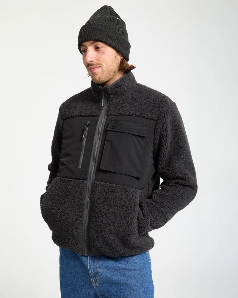 Storm Stone Kapuzenjacke - Asphalt Black