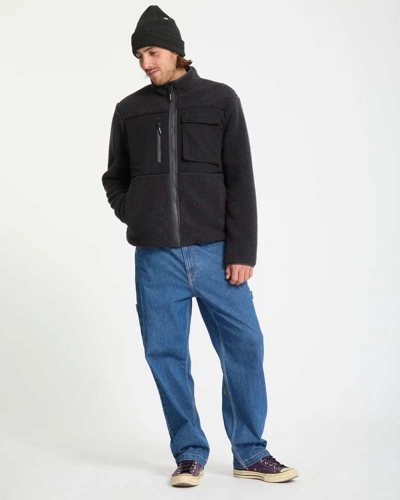 Storm Stone Kapuzenjacke - Asphalt Black