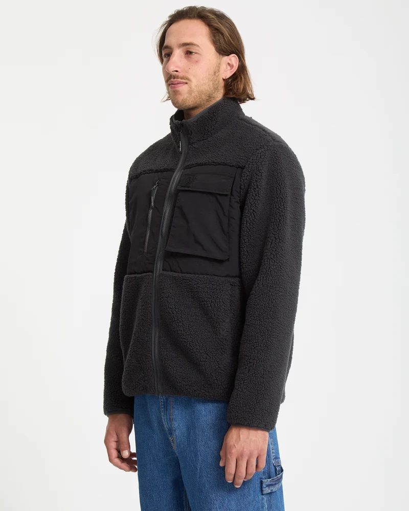 Storm Stone Kapuzenjacke - Asphalt Black