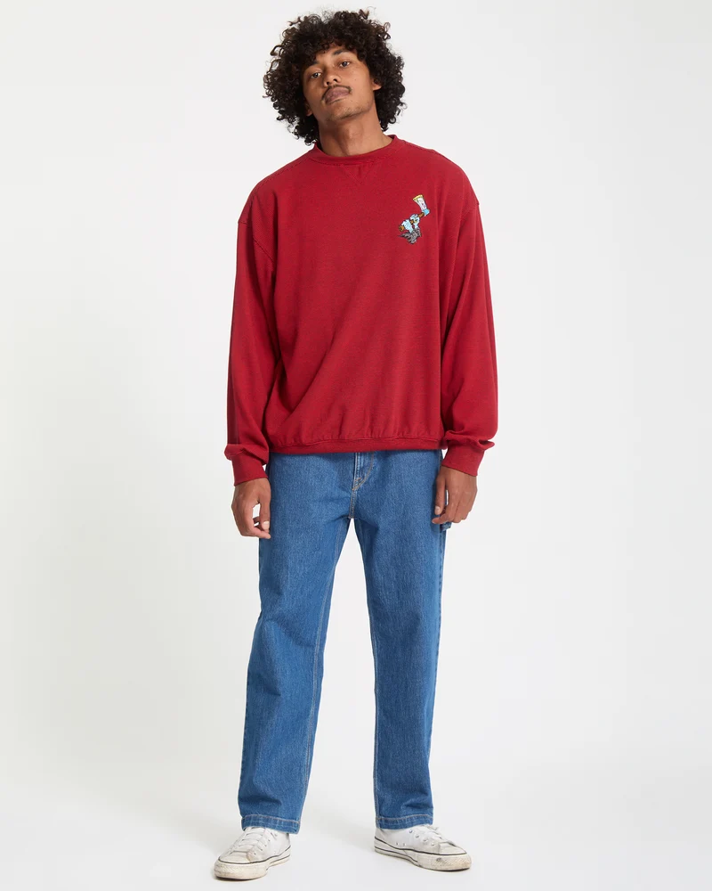 J.J. Villard Sweatshirt - Lifeguard Red