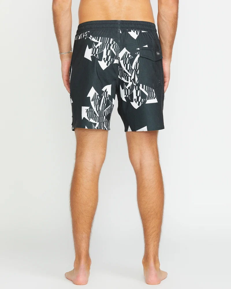 Unite Stoney Trunk 17" Boardshorts - BLACK