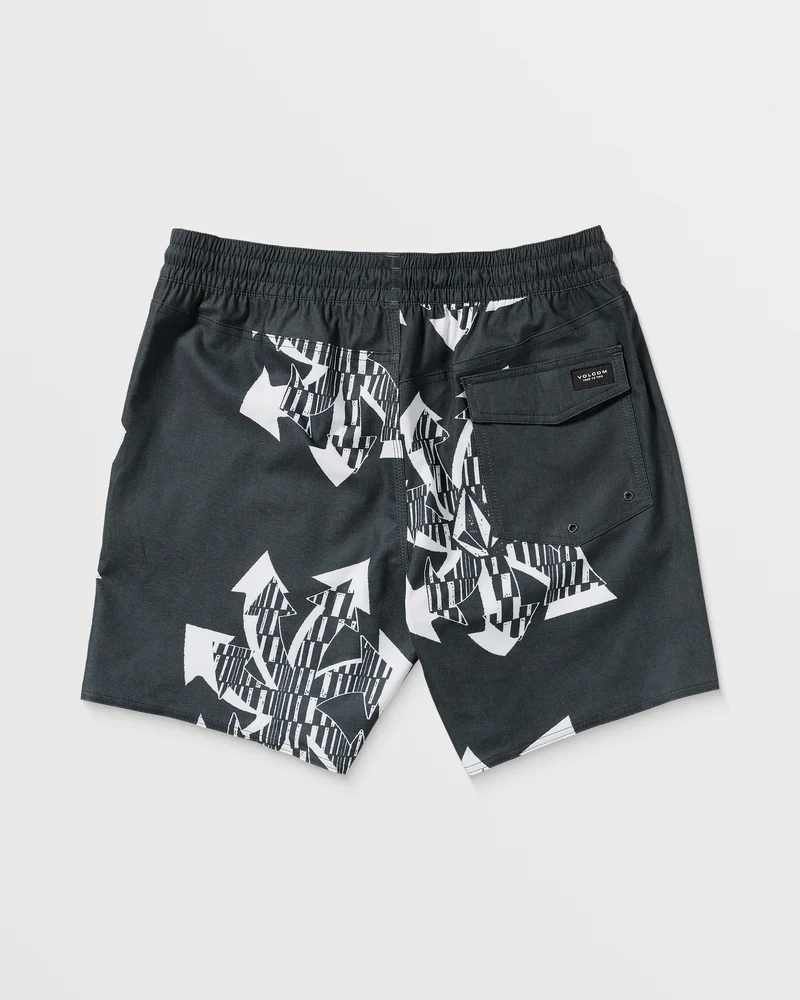 Unite Stoney Trunk 17" Boardshorts - BLACK