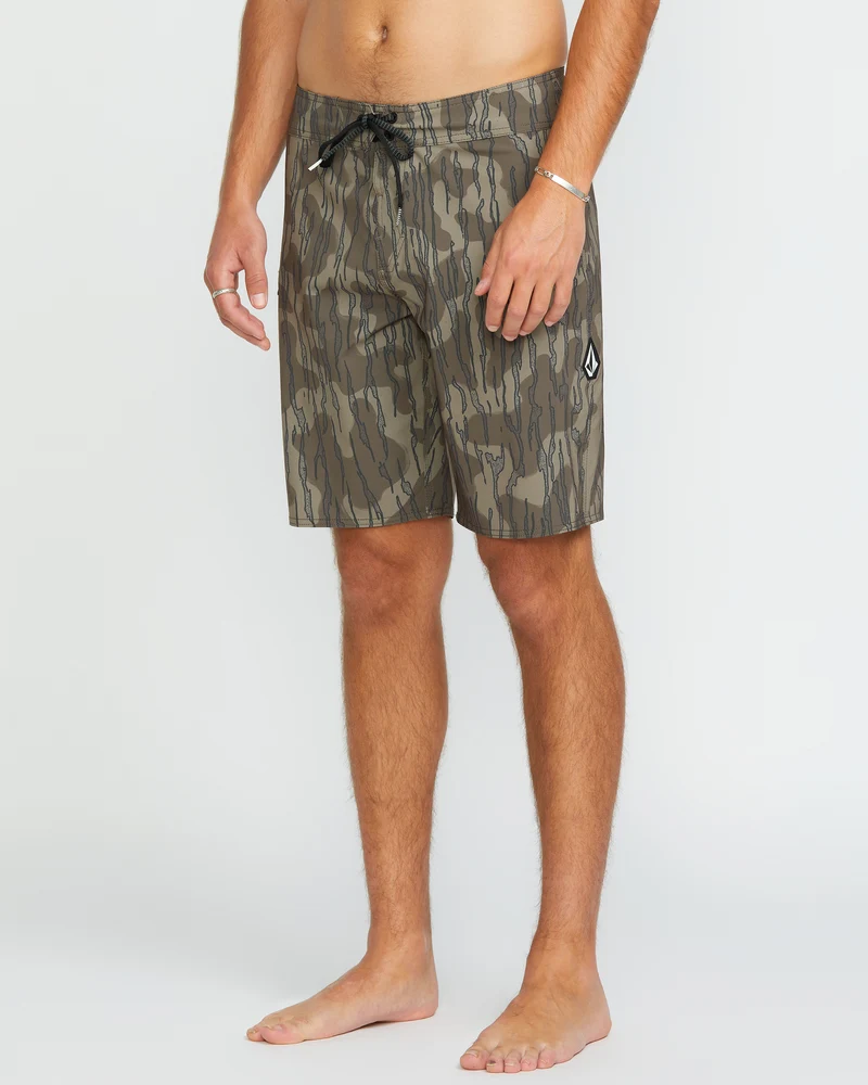 Lido Solid Mod 20" Boardshorts - BRINDLE
