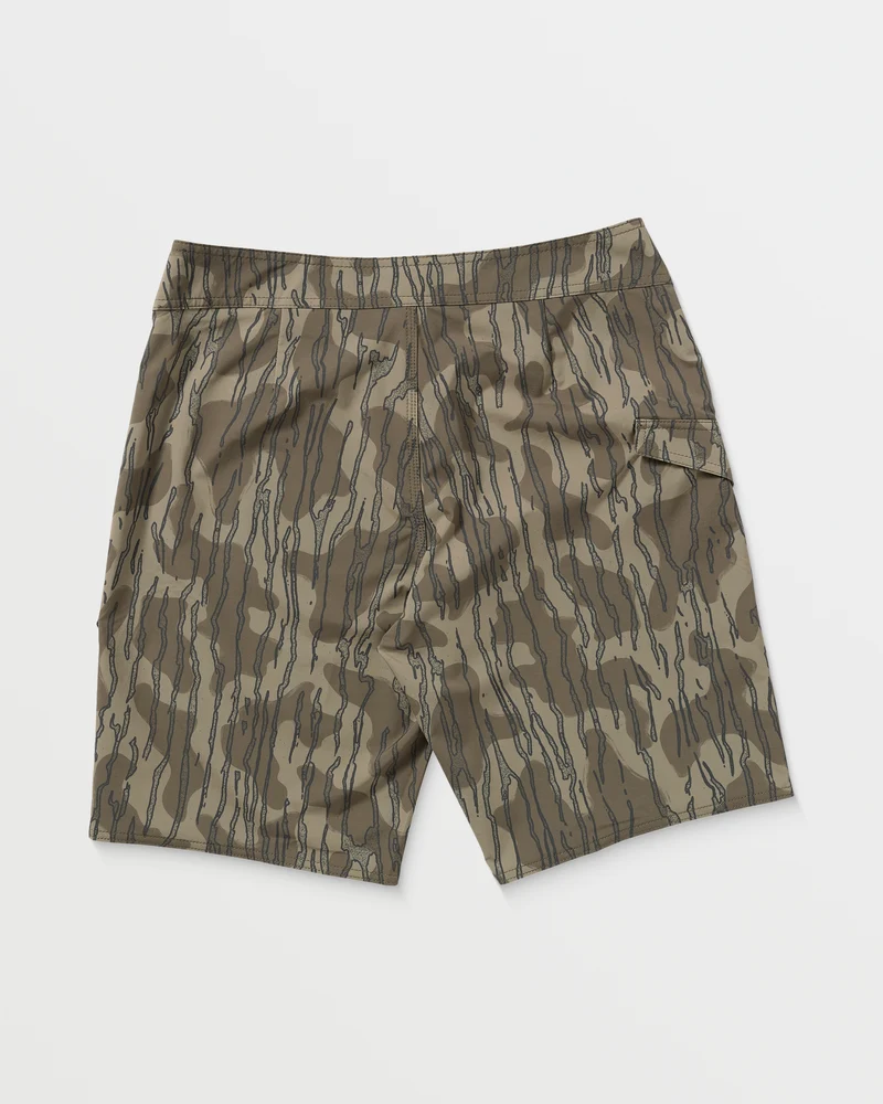 Lido Solid Mod 20" Boardshorts - BRINDLE