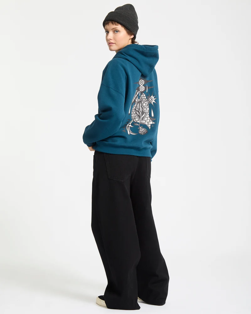 Vaderetro Hoodie - Emerald Green
