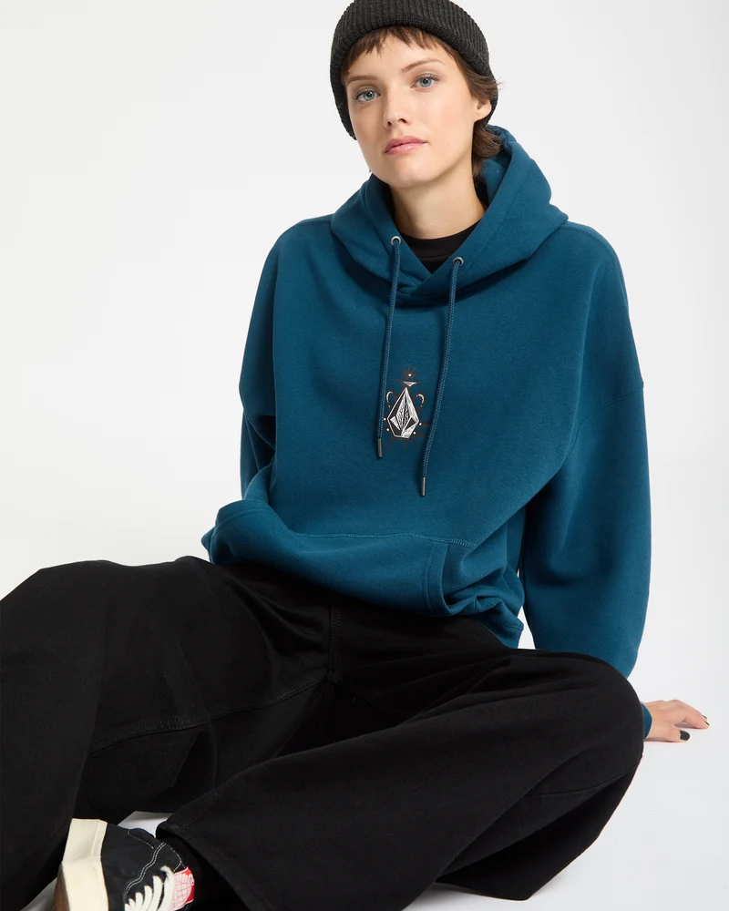 Vaderetro Hoodie - Emerald Green