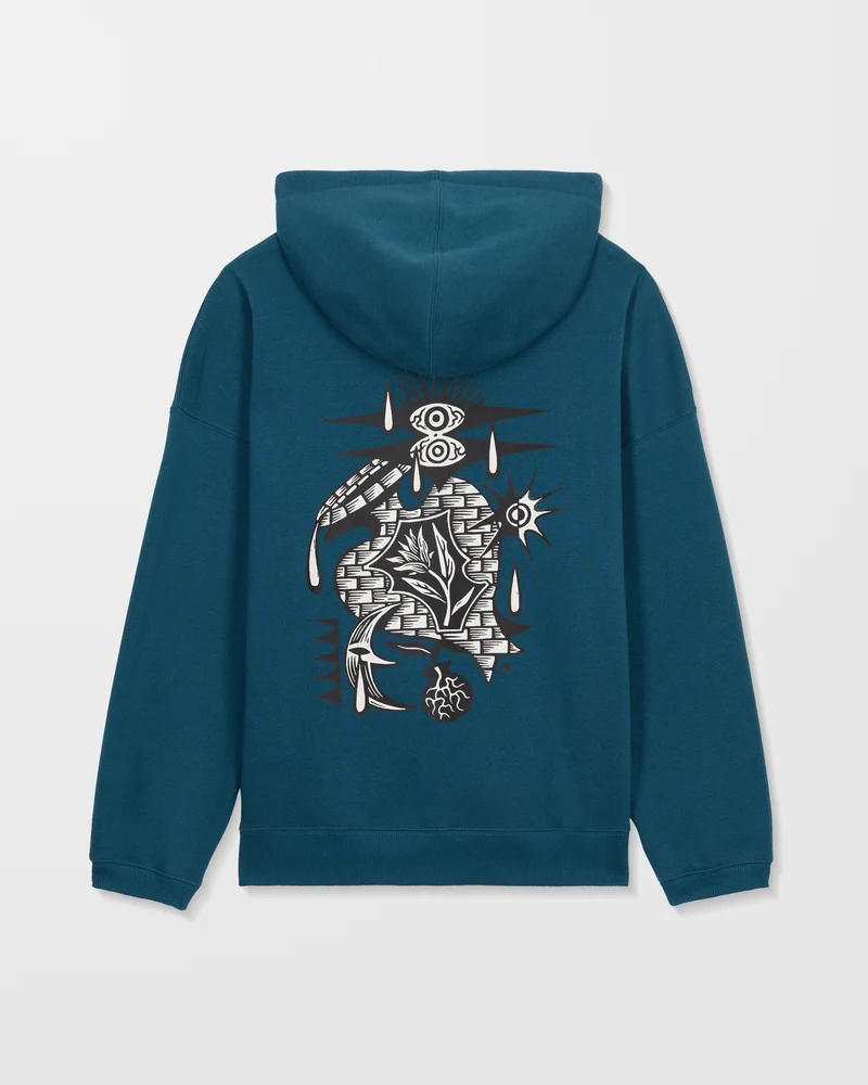 Vaderetro Hoodie - Emerald Green