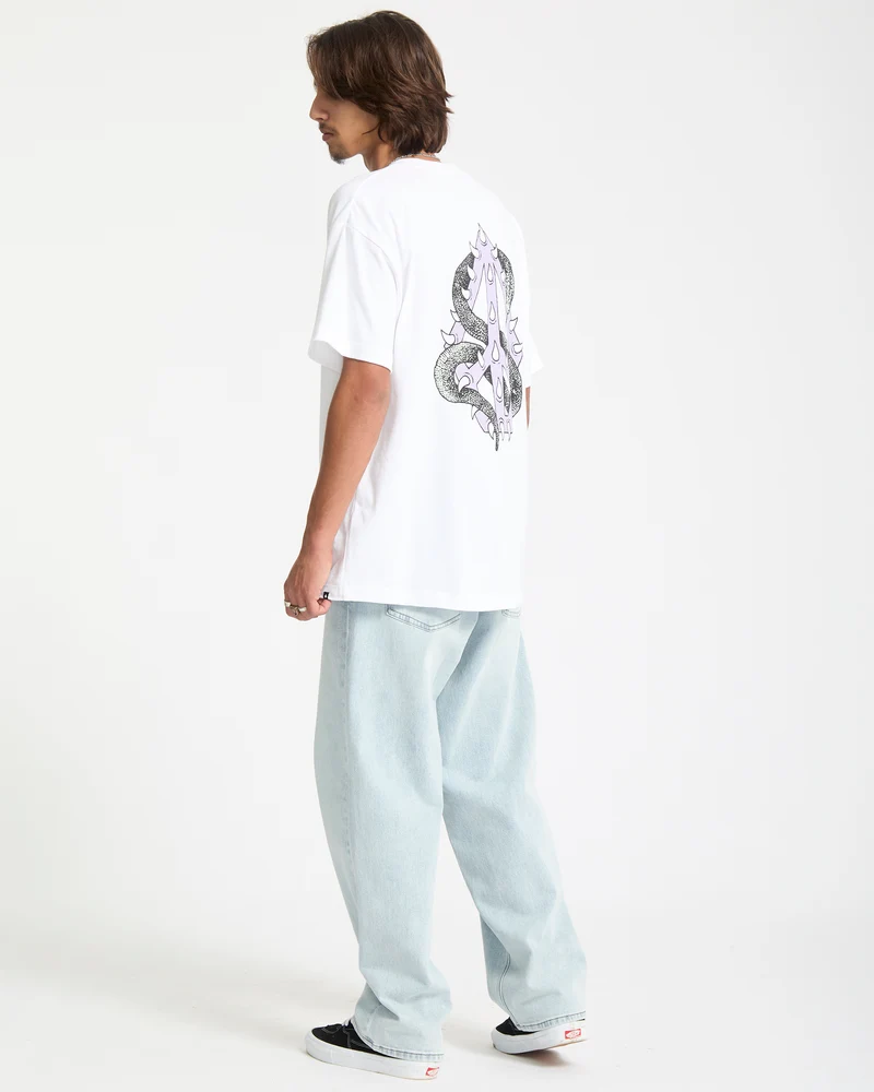 Snake Peace T-Shirt - White