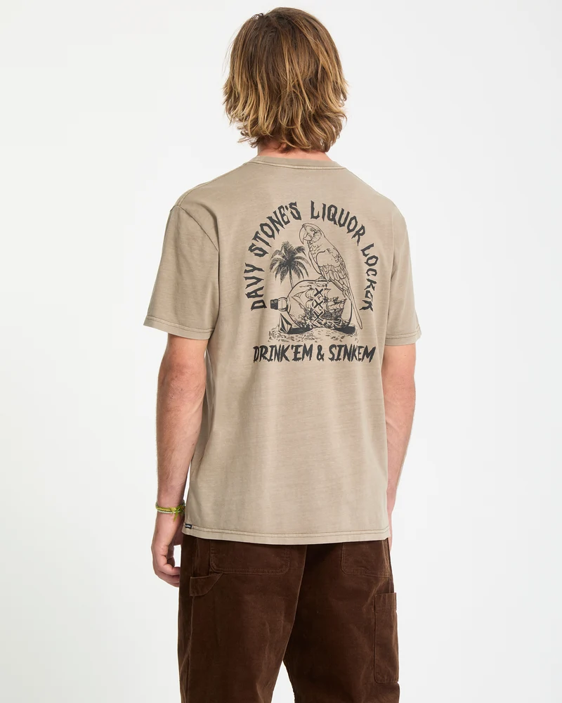 Liquor Locker T-Shirt - Brindle