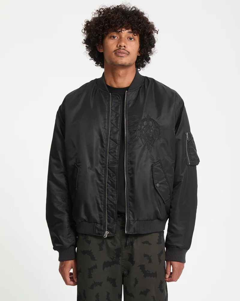 Skullarstone Bomberjacke - Black