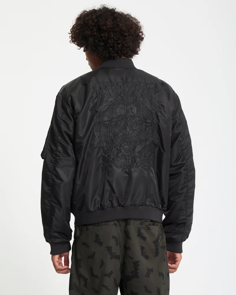 Skullarstone Bomberjacke - Black