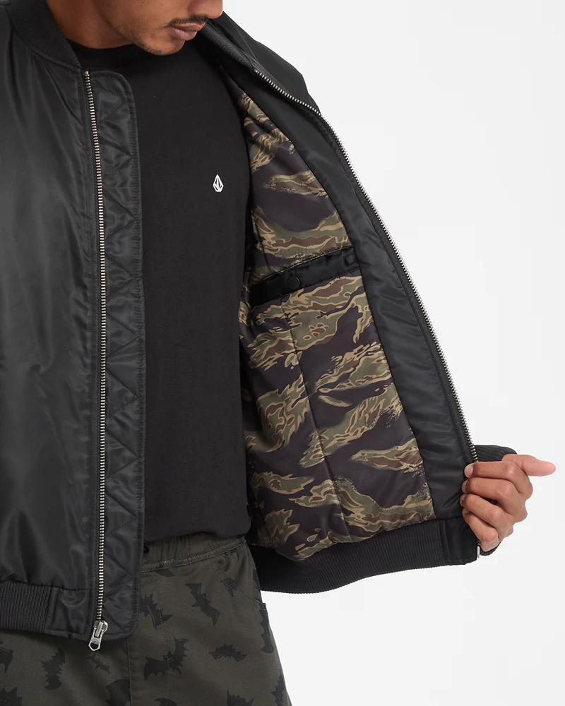 Skullarstone Bomberjacke - Black