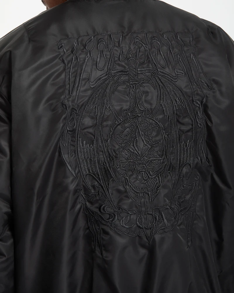Skullarstone Bomberjacke - Black