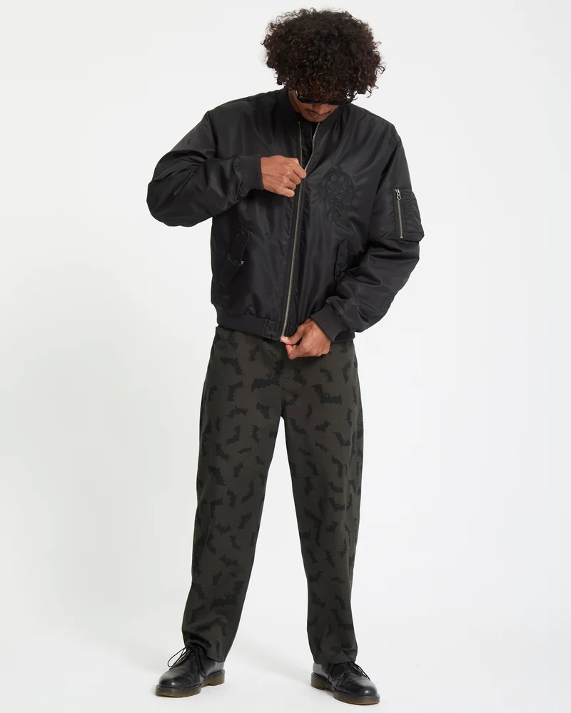Skullarstone Bomberjacke - Black