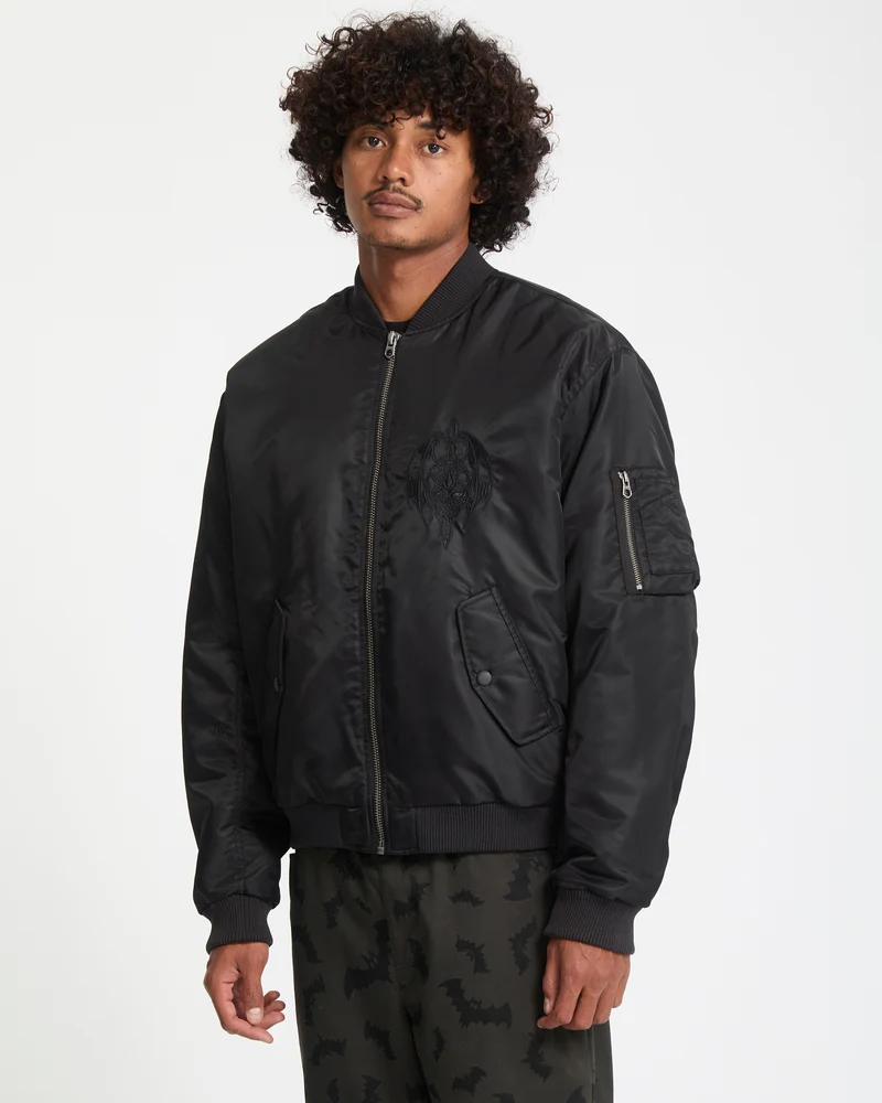 Skullarstone Bomberjacke - Black