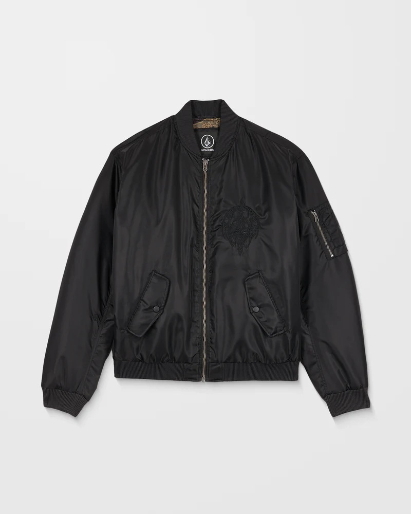 Skullarstone Bomberjacke - Black