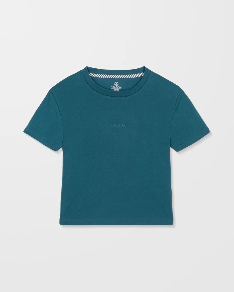 Volcomstone Tight Crop-T-Shirt - Emerald Green