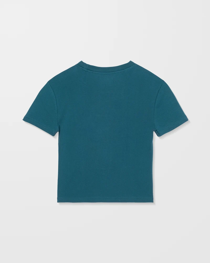Volcomstone Tight Crop-T-Shirt - Emerald Green