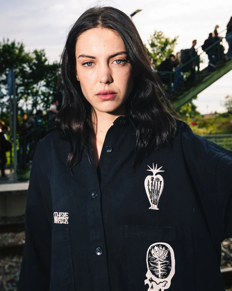 Vaderetro Kleid - Black