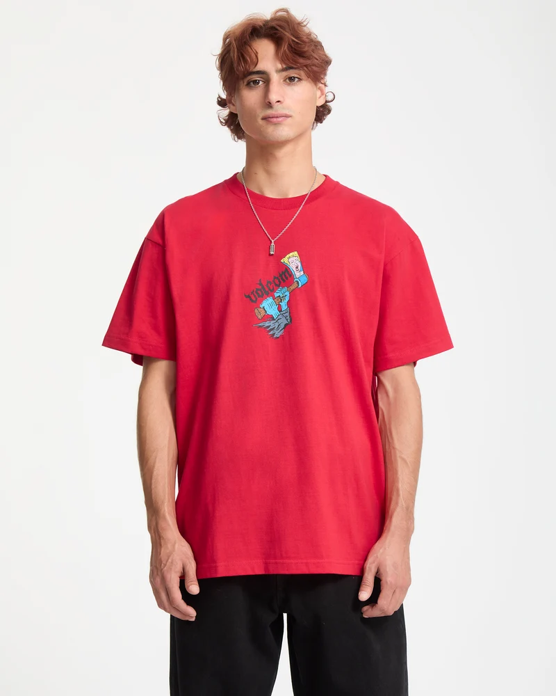 J.J. Villard T-Shirt 3 - Lifeguard Red
